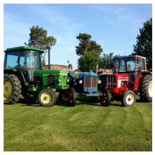 Gerard Clarke's John Deere, Fordson & Massey trio